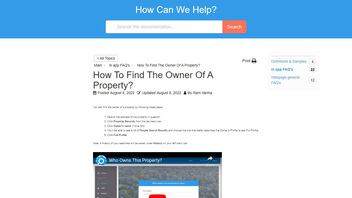 How To Find The Owner Of A Property? - PropertyScout.io